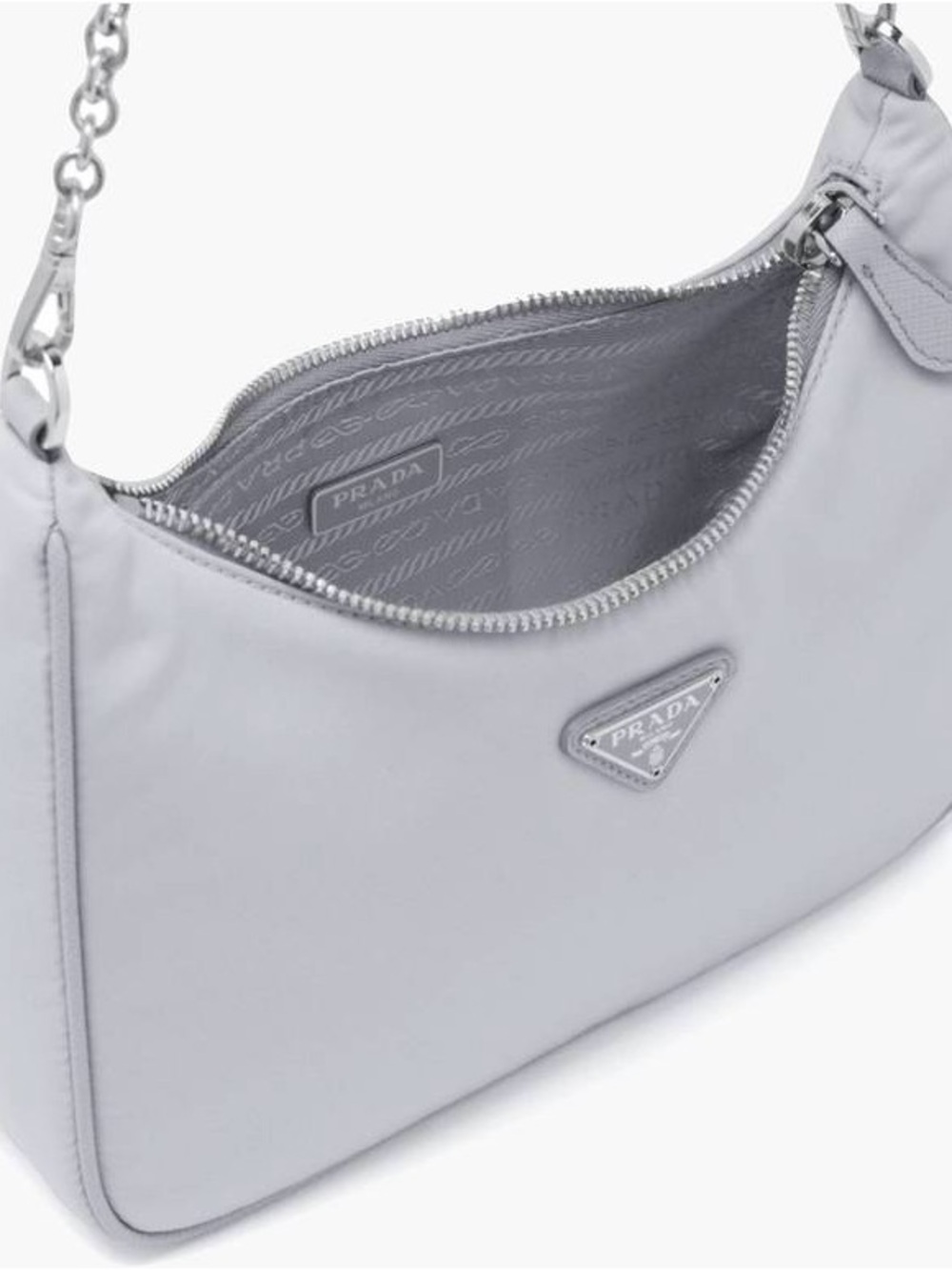 Prada Re-Edition 2005 Re-Nylon Bag in Light Lilic